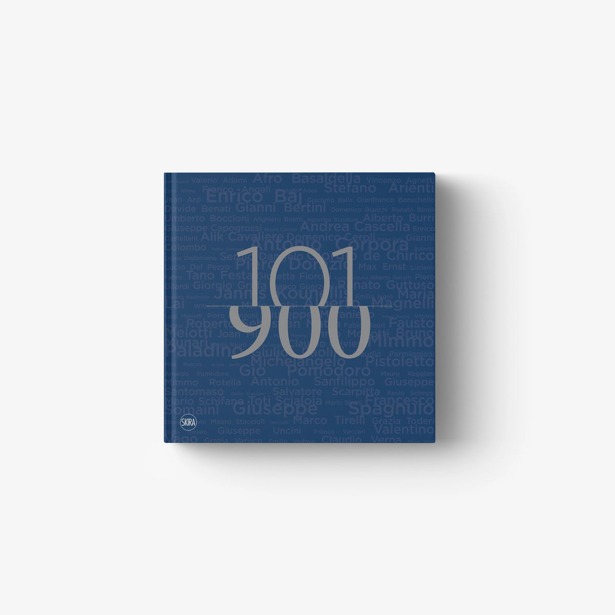 Blue hardcover book cover with large '100' and '900' numerals