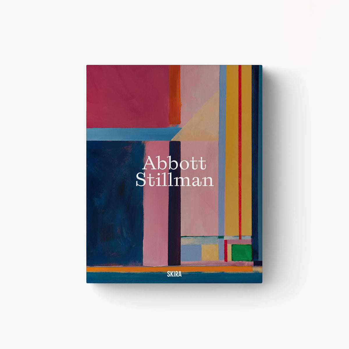 Abbott Stillman art book cover with colorful abstract painting