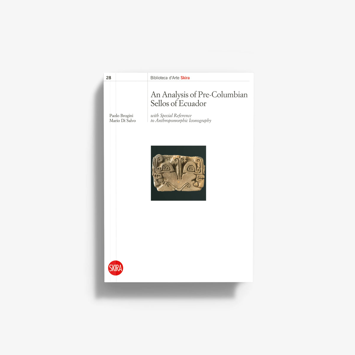 White book with printed title and small artwork on the cover