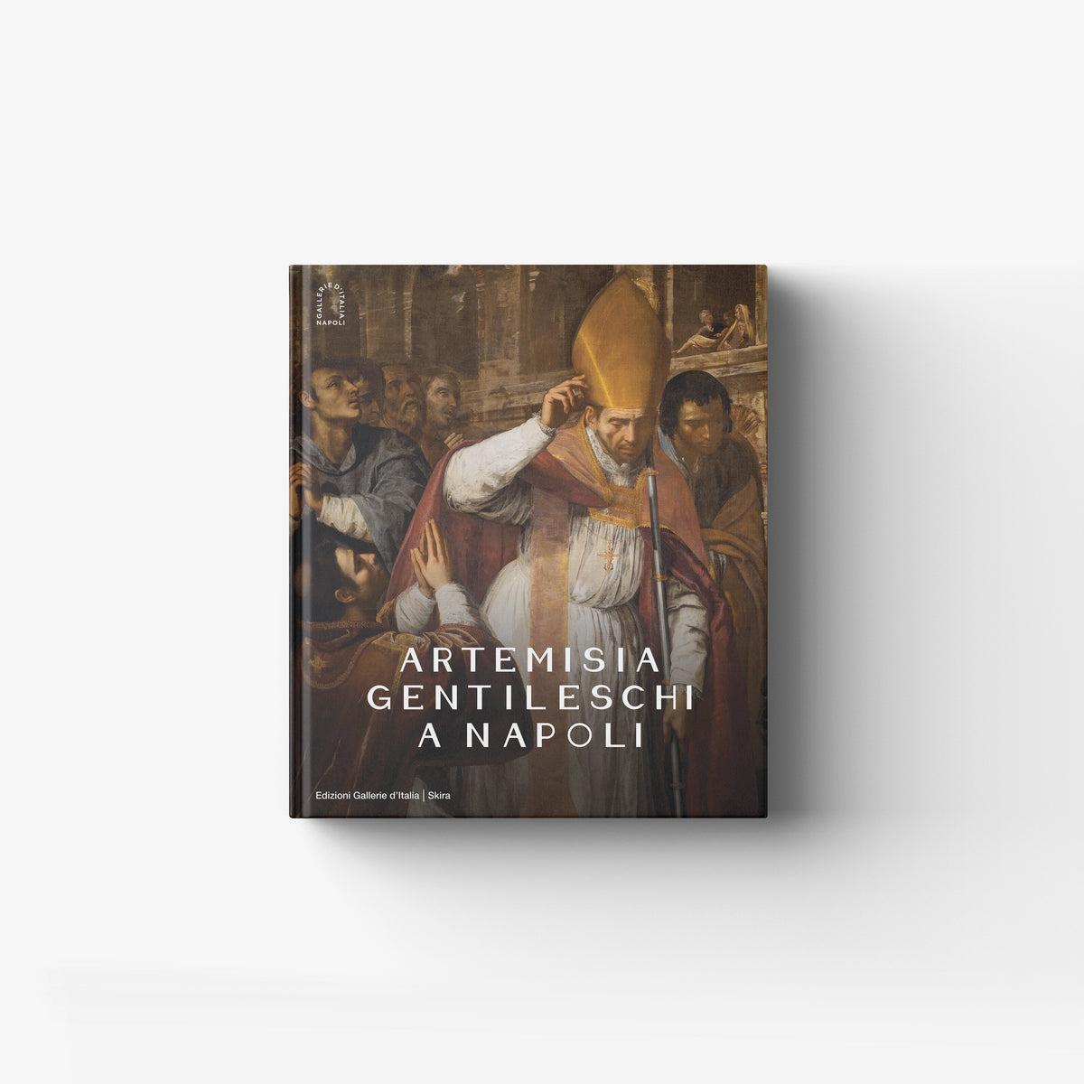 Art catalogue Skira Arte with illustrated volume cover showing Artemisia Gentileschi in Naples, containing thirty autograph works