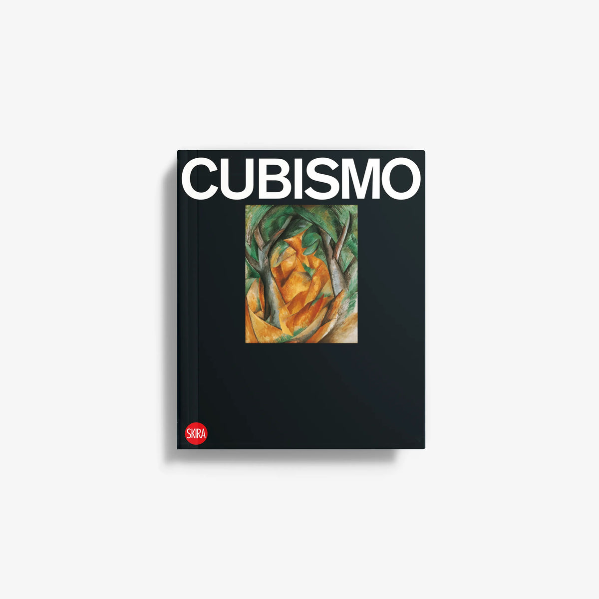 Black Cubism book with large white title and colorful abstract face artwork on cover