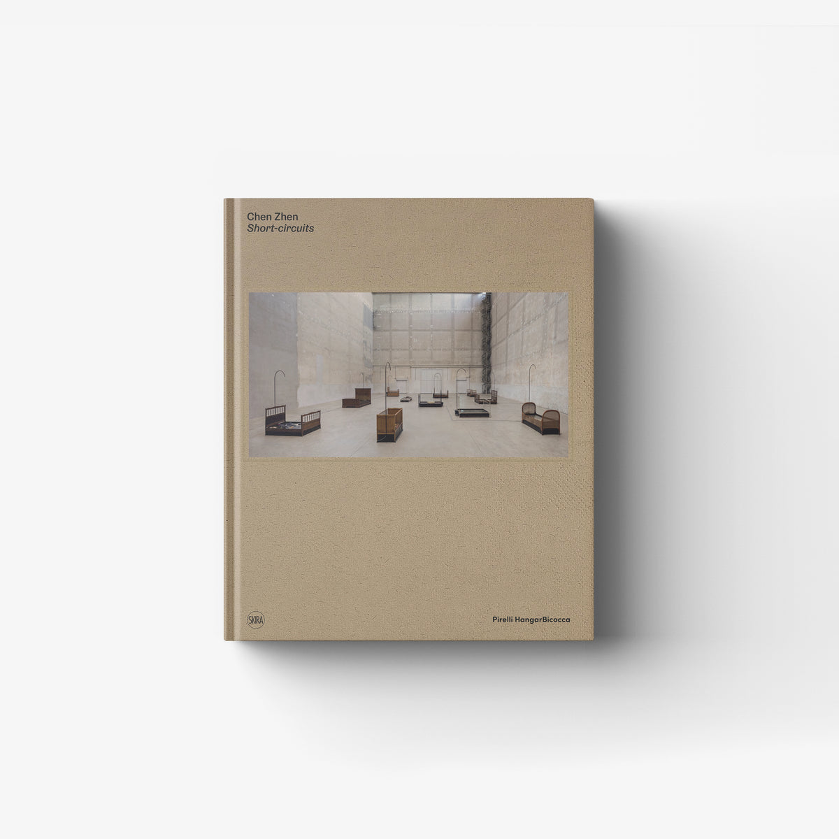 Contemporary art catalogue by Skira Arte, Chen Zhen Short-circuits, beige cover with installation documentation 1991 to 2000