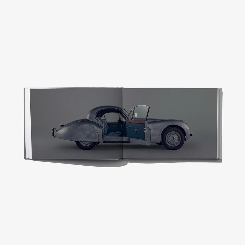 Dandy Crush book page with side-view photo of classic car