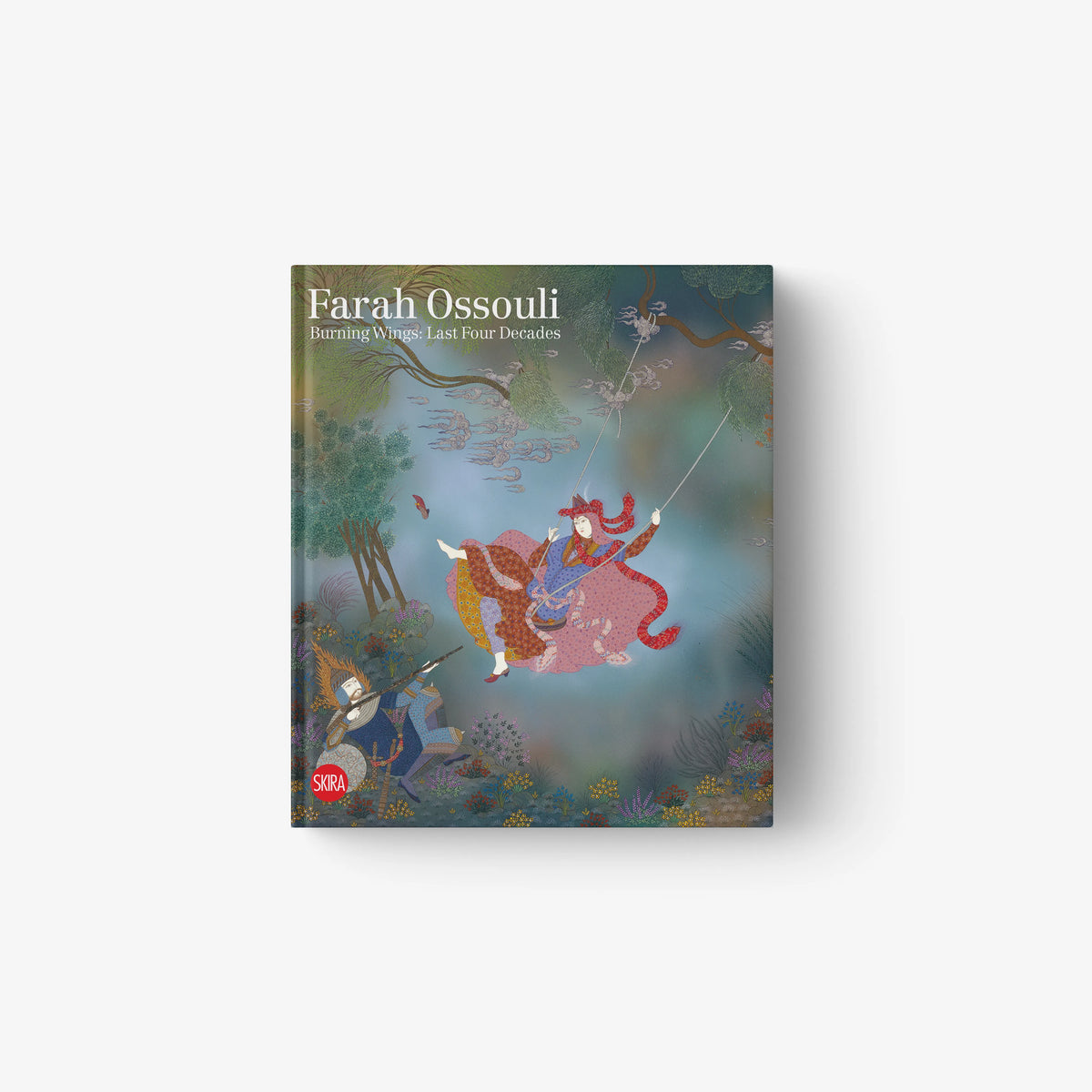 Contemporary art book by Skira Arte, Farah Ossouli, featuring Iranian painter Farah Ossouli subject in blue and green cover