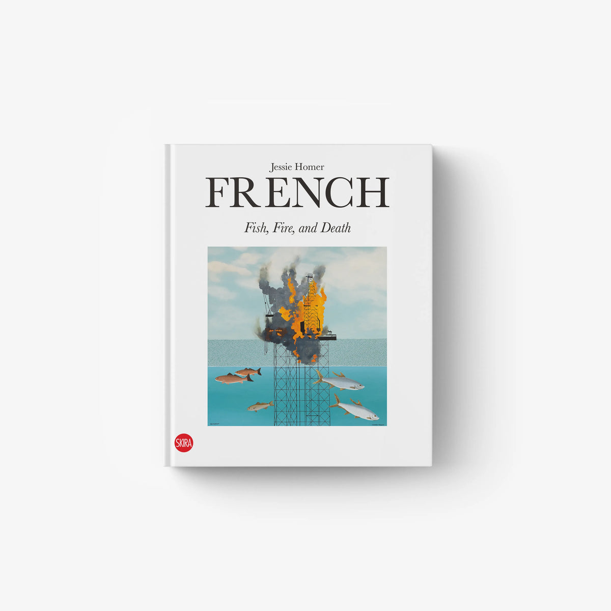Contemporary art painting reproduction book by Skira Arte, Jessie Homer French, with soft brushstrokes and flat colour style