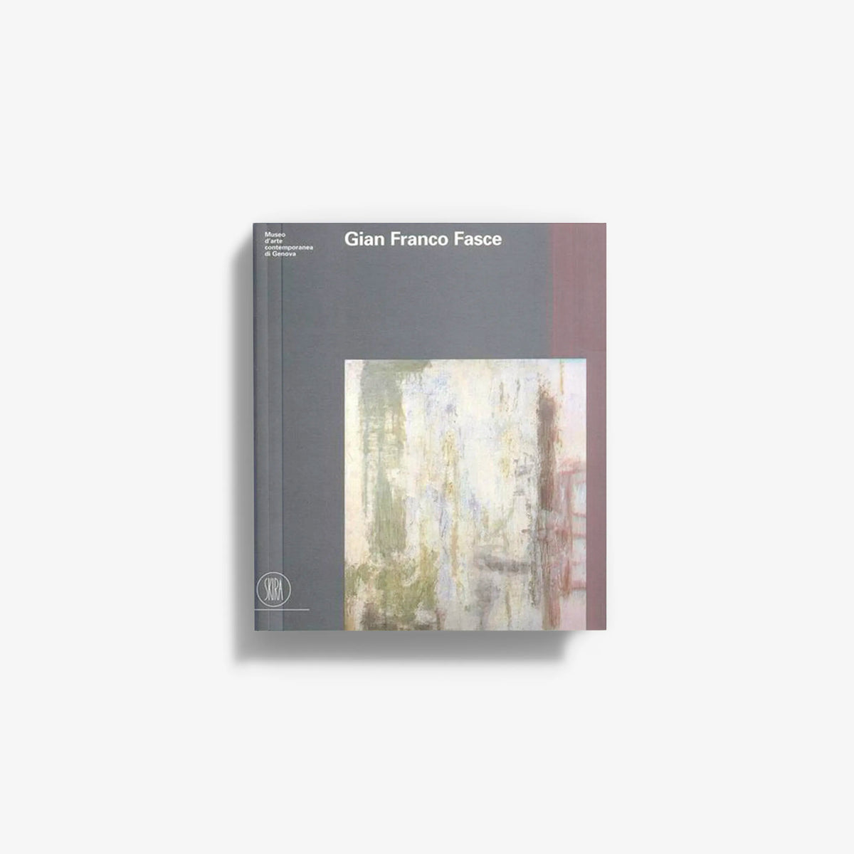 Contemporary art book by Skira Arte, Gian Franco Fasce, with dark grey cover and collection exhibition catalogue