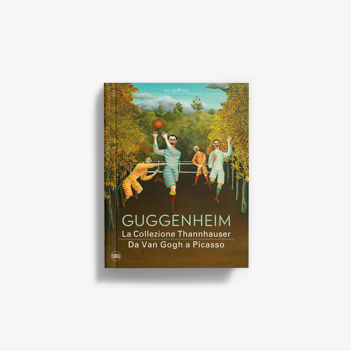 Art museum book cover with illustrated figures, Guggenheim Thannhauser: Van Gogh to Picasso