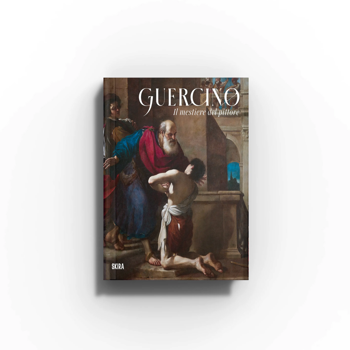 Art book Guercino by Skira Arte with cover artwork and title text, featuring more than 100 works