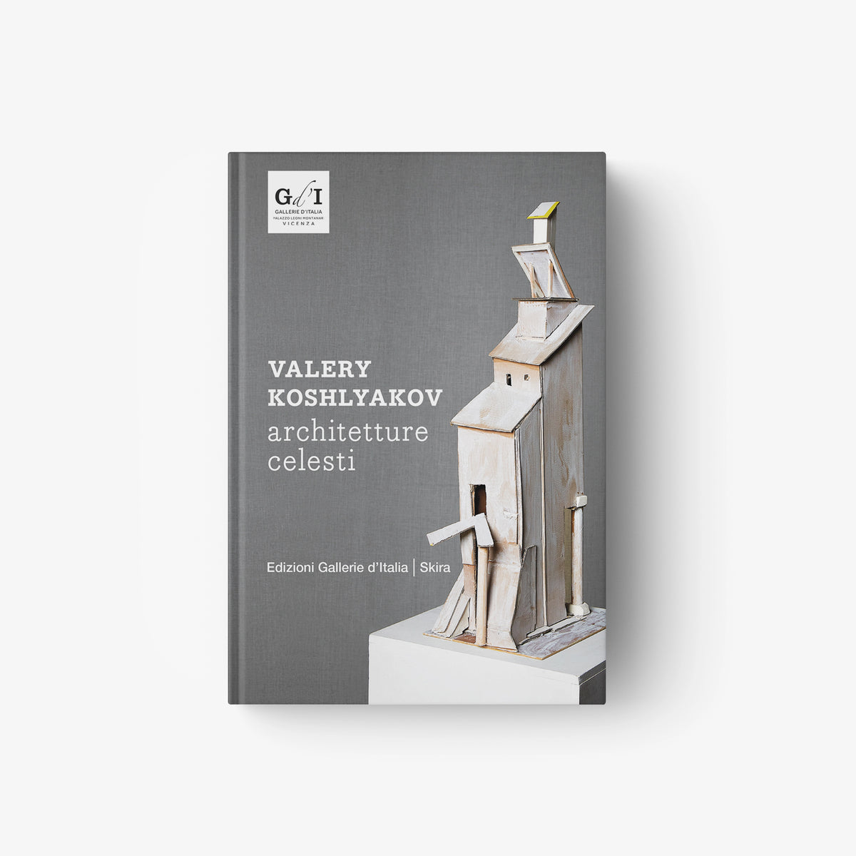 Celestial Architecture paperback book with gray cover and tall abstract artwork