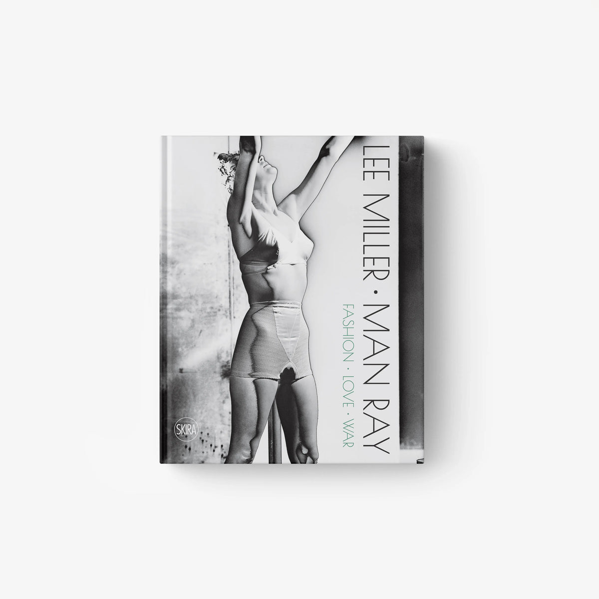 Hardback photo book in black and white by Skira Arte, with Italian edition cover featuring Lee Miller and Man Ray