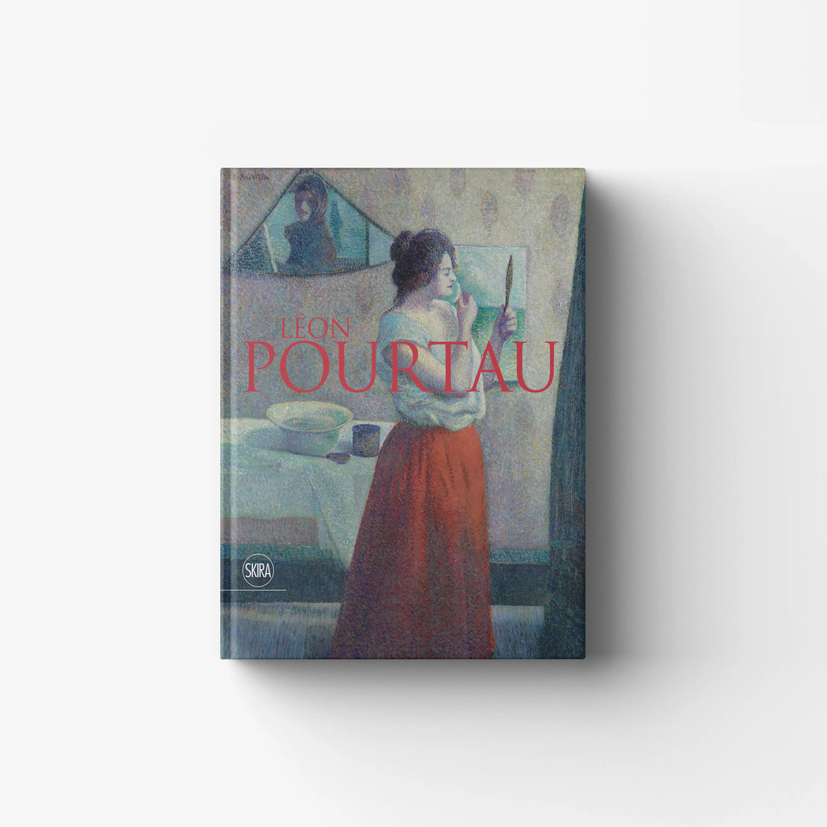 Léon Pourtau catalog raisonné hardcover book with painted woman on cover