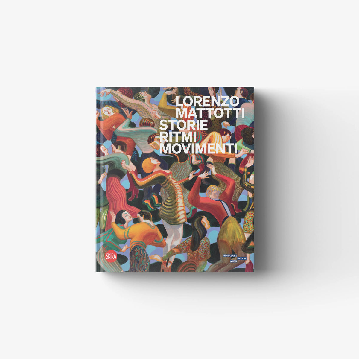 Illustrated art monograph book by Skira Arte, hardback, large format, with glossy coated paper cover artwork