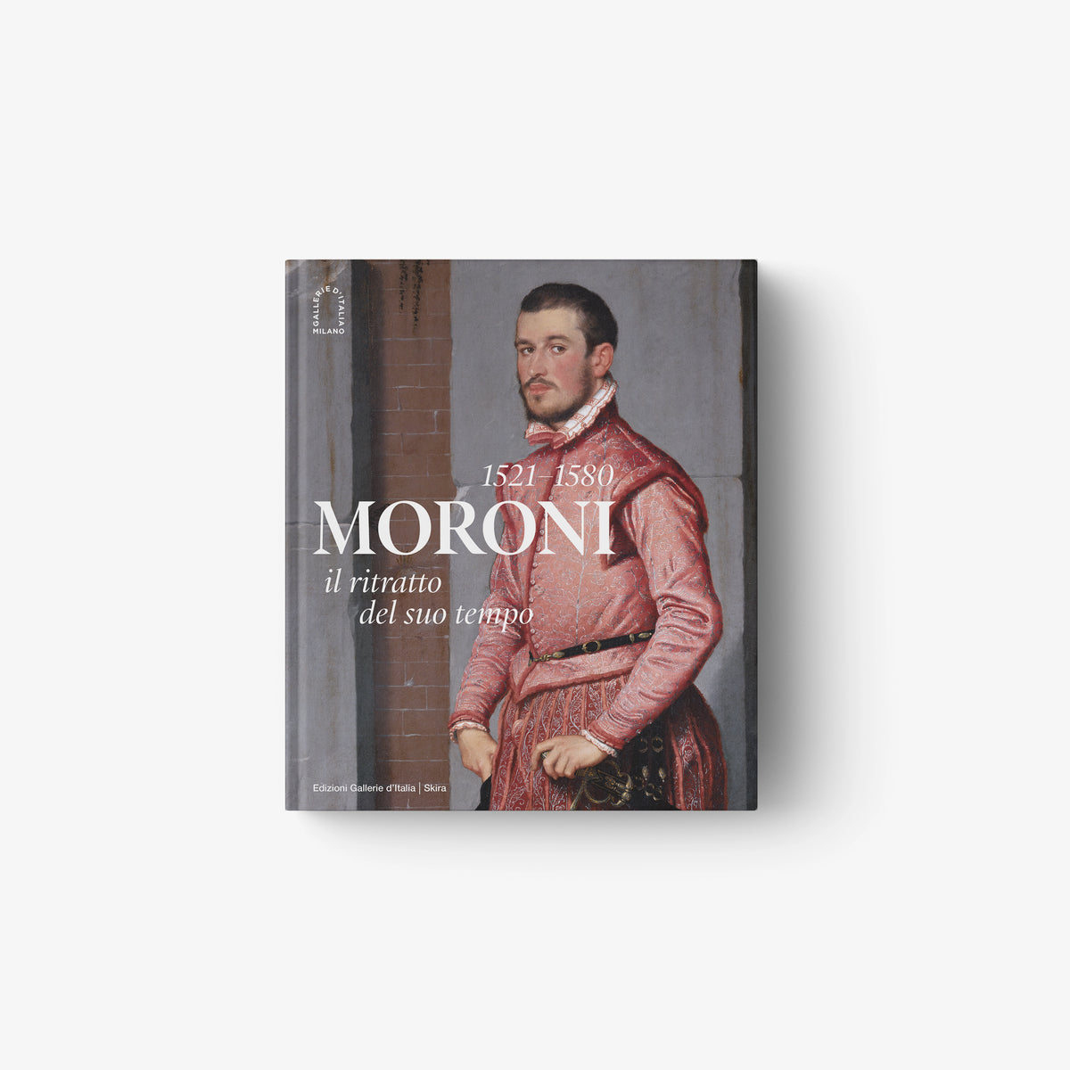 Hardcover art book cover with Moroni portrait in red, 1521–1580