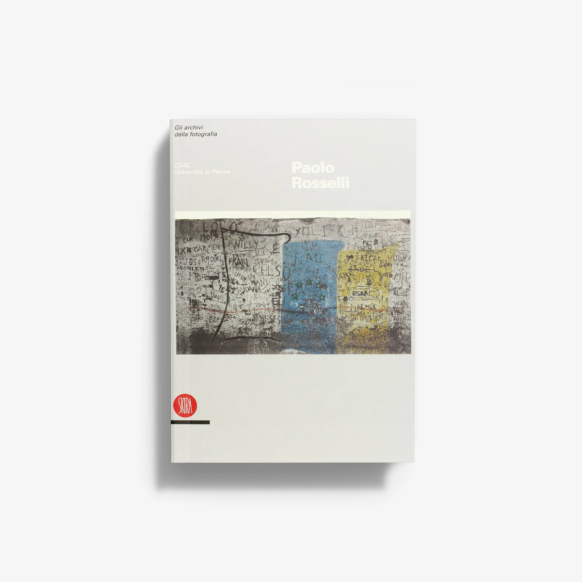 Art photo book by Skira Arte, Paolo Rosselli, with hardback cover and urban detail photography