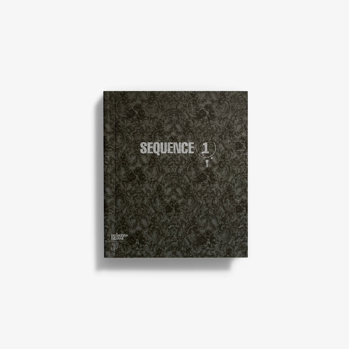Sequence (1) hardcover book with dark textured cover