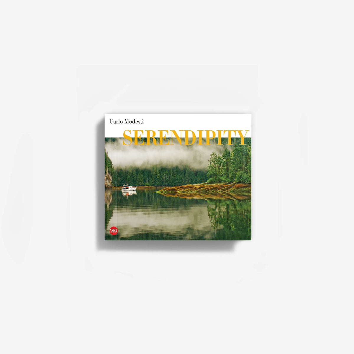 Carlo Modesti Serendipity photo book cover with landscape river and title text