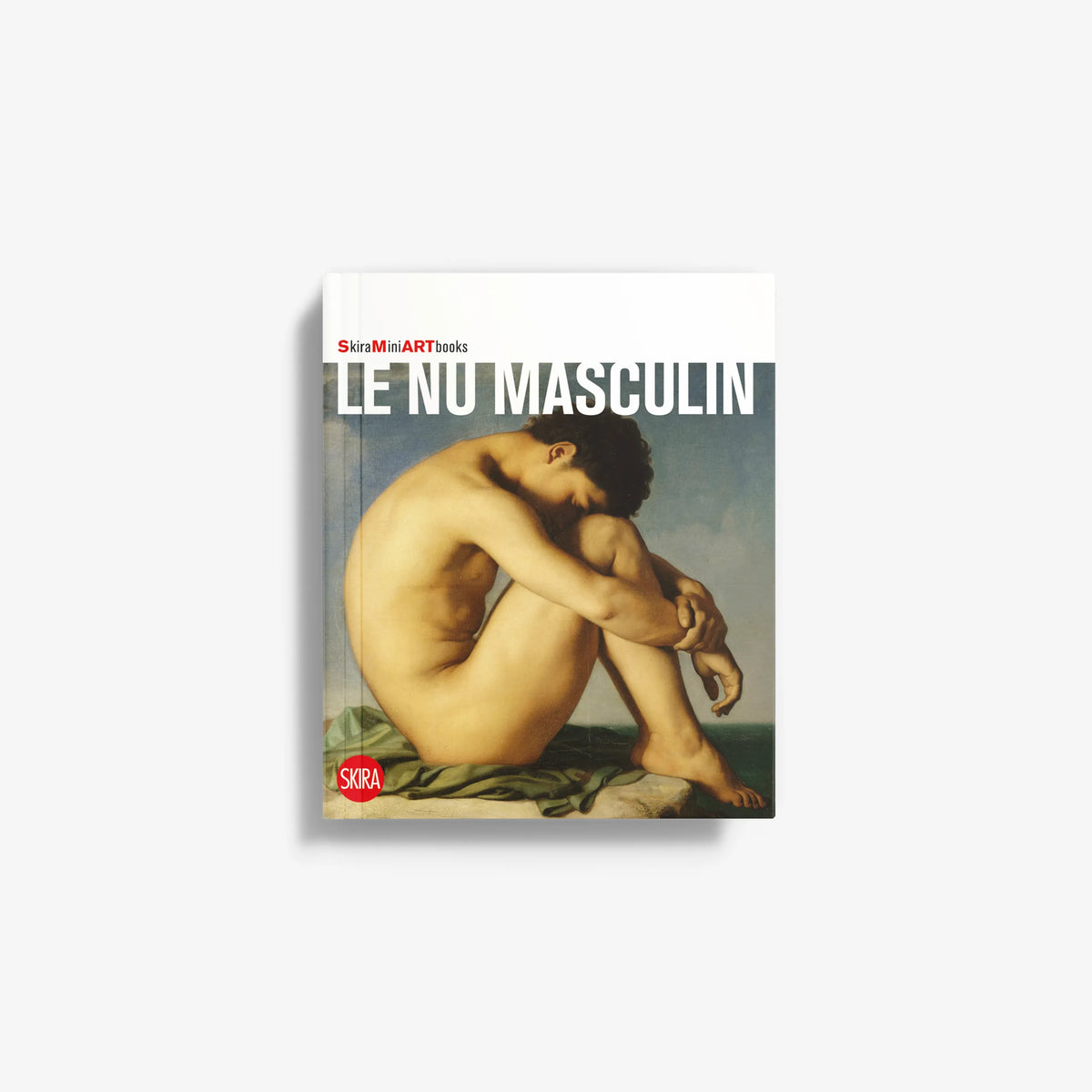 Masculine Nude art book with illustrated nude male figure on the cover