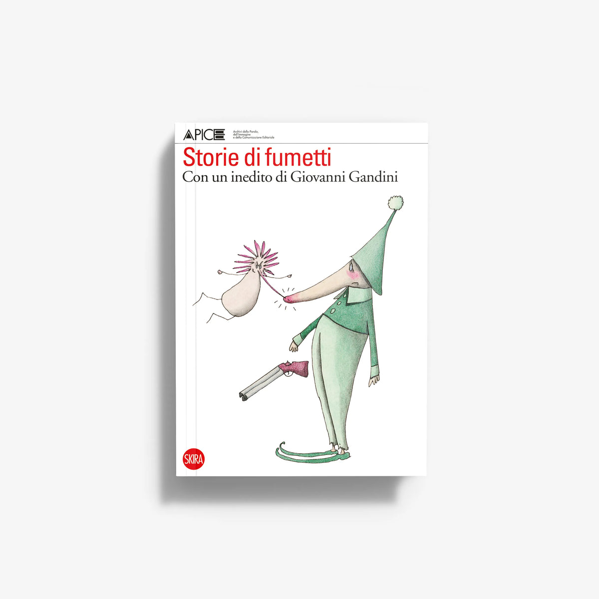 Comic stories book cover with illustrated character in green overalls and colorful art