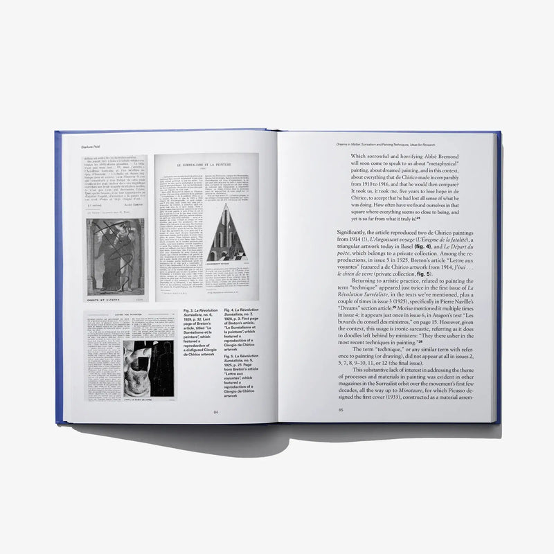 Open book spread with columns of text and multiple black-and-white photo illustrations