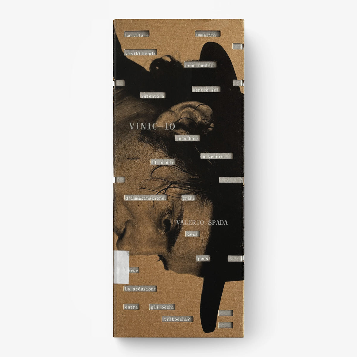 Vinicio Capossela and Valerio Spada album cover, dark collage artwork