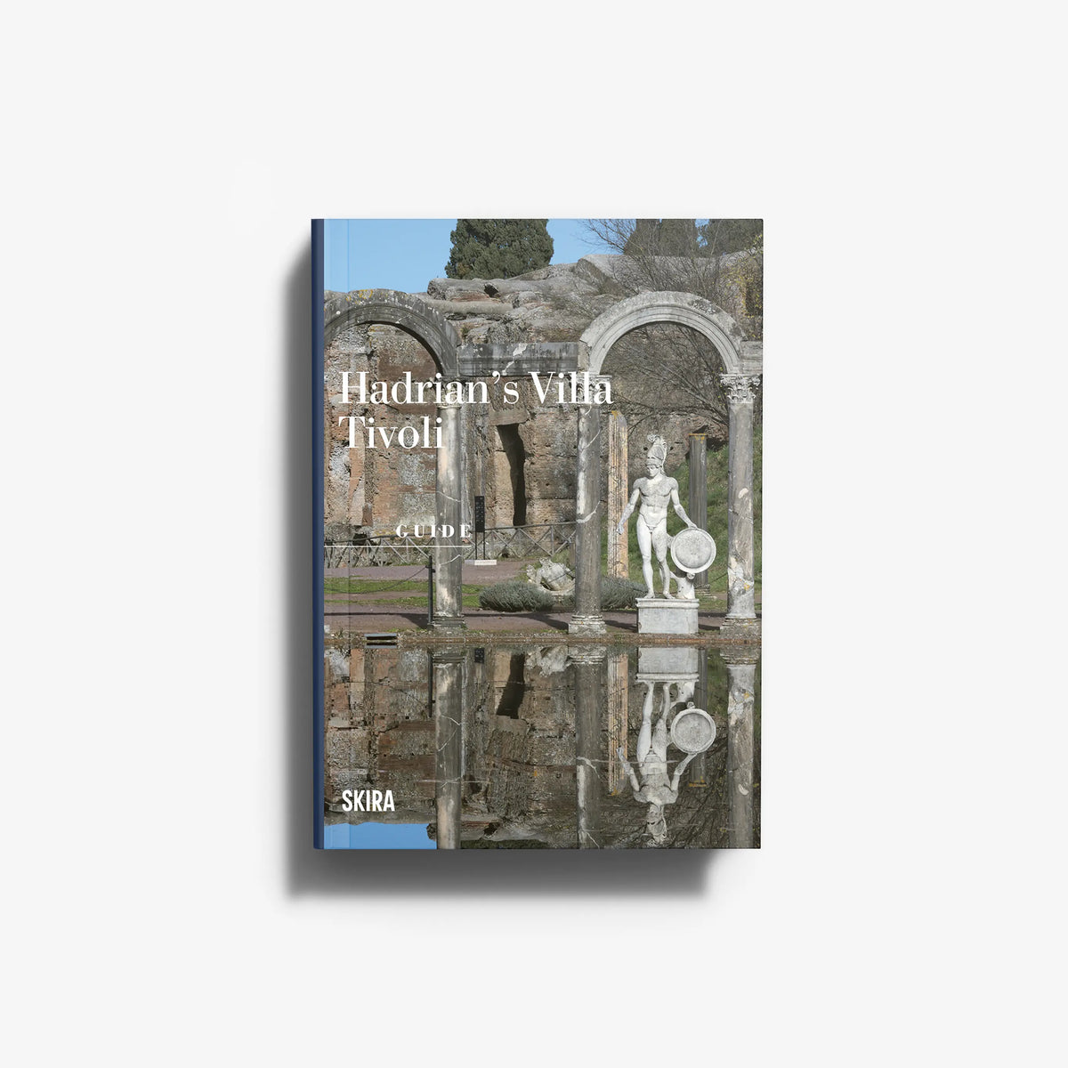 Art book about Hadrian's Villa in Tivoli by Skira Arte, featuring UNESCO World Heritage site architecture and hydraulics theme