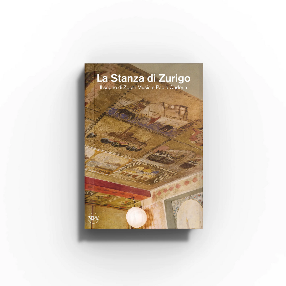 Art book in sepia tones by Skira Arte, with illustrated scenes from a Zurich hill villa setting